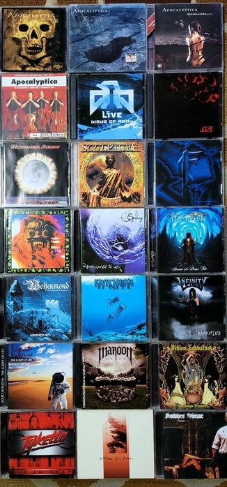 •CD Диски-4•HEAVY METAL ROCK -4•Компакт Диски •СД Диски •Объявление-4•