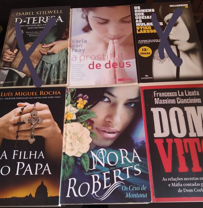 Livros diversos bom estado
