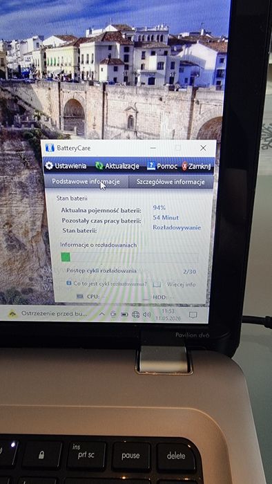 Hp pavilion dv6 3105sw