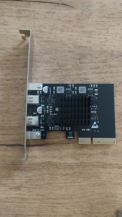 Karta PCI-E na 2x USB-C (10 Gbps) ELUTENG do PC – NOWA