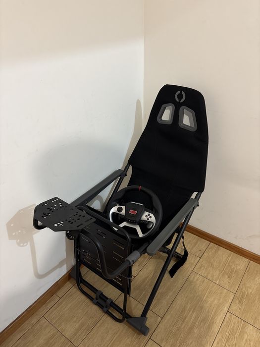 Simulador corrida mais volante