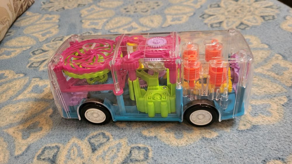 Інерційний музичний світловий автобус