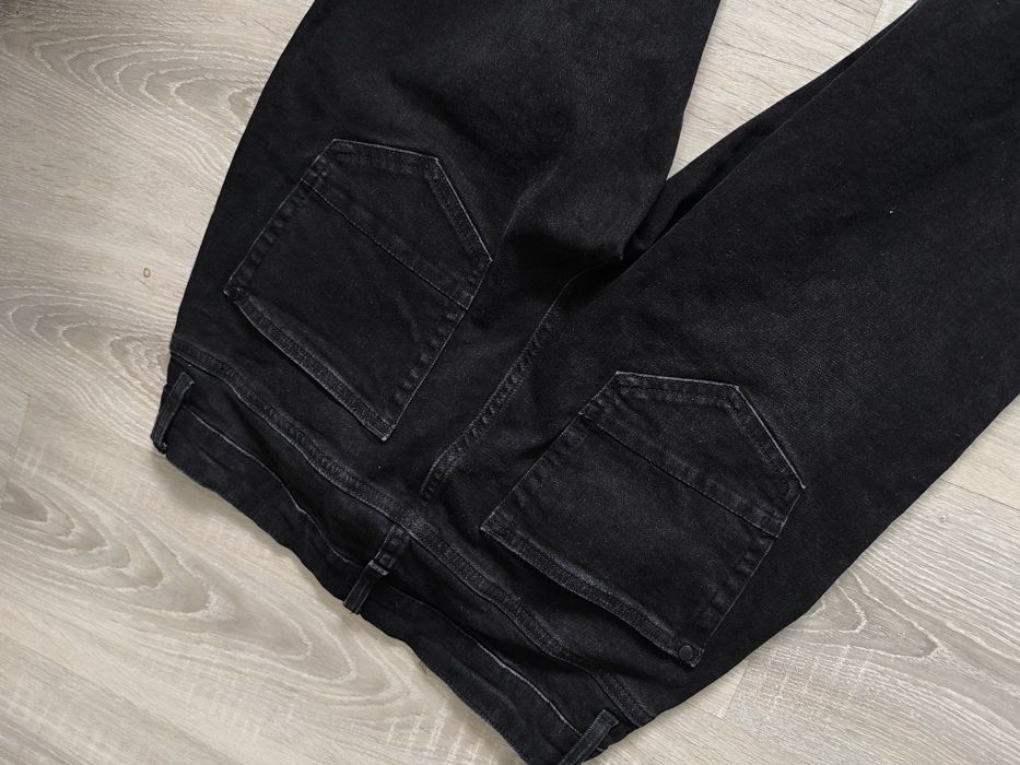 Czarne jeansy Next Skinny Fit W30 L33
