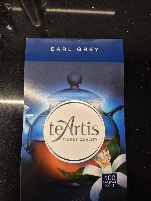 Herbata teArtis Earl Grey 100 szt.