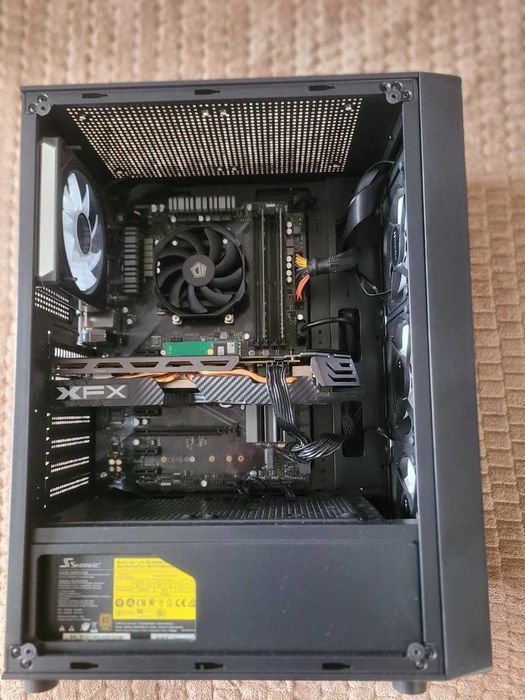 Игровой компьютер. AMD Ryzen 5 2400G.RX570 4Gb