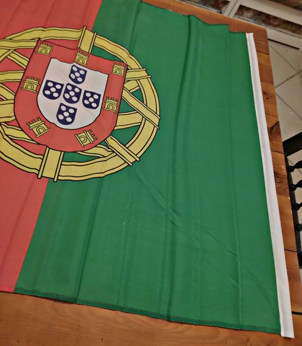 Bandeira de Portugal 80x120 Cm (tecido)