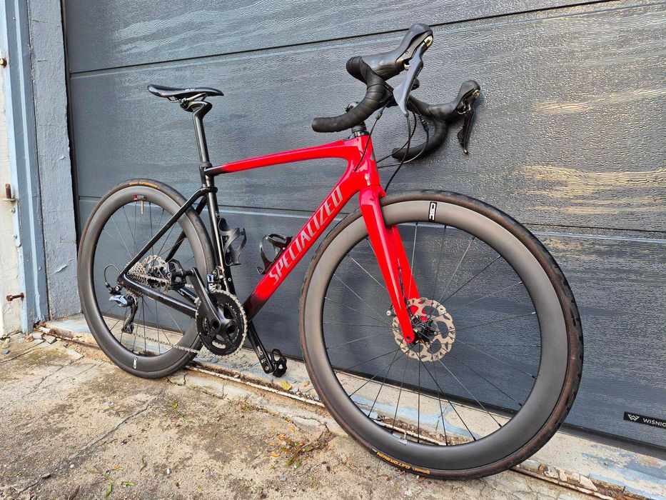 Specialized Roubaix Comp Carbon Ultegra 2x11 – Future Shock – karbonowe koła 50 mm
