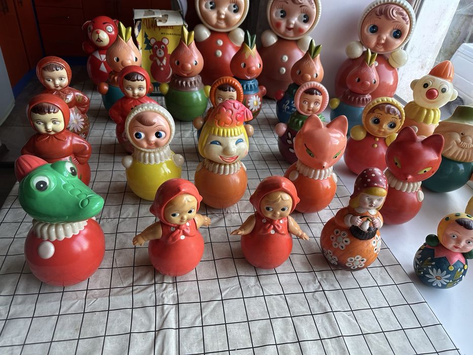 Ігрушка Сувенір ссср Лялька Кукла. Неваляшка