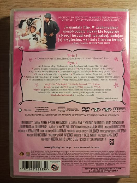 My Fair Lady | Audrey Hepburn | 2xDVD
