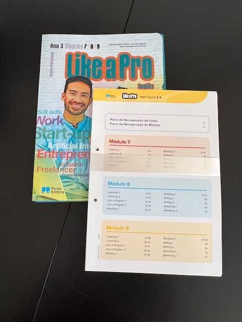 Conjunto Pedagógico - Inglês - Profissional - "like a Pro" - (M:7/8/9)