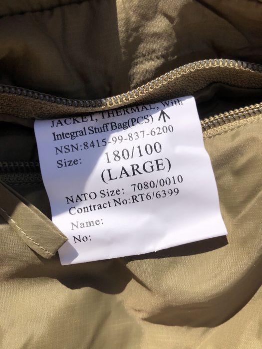 НОВА британська  куртка Jacket Thermal PCS 7 левел всі розміри