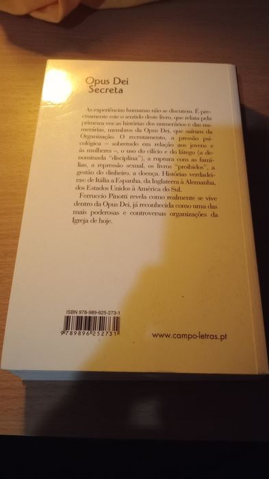 Livro- opus dei secreta