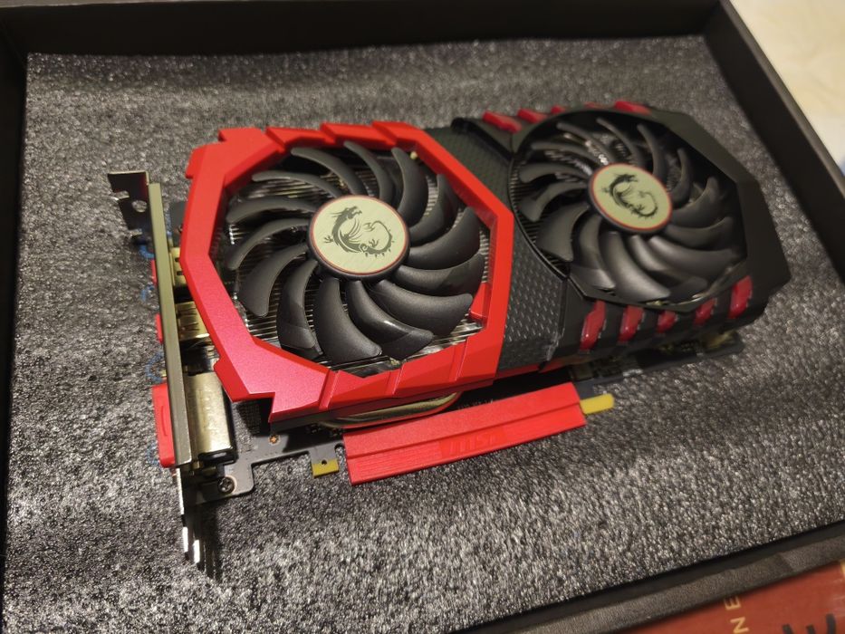 Відеокарта MSI GTX 1050Ti Gaming X 4gb