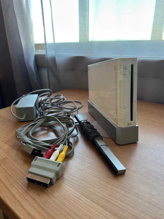 Nintendo Wii Branca RVL-001 + Cabos Originais | Compatível GameCube