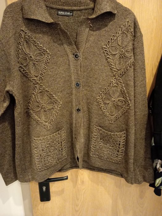 Oddam Za Darmo Sweter Brązowy L