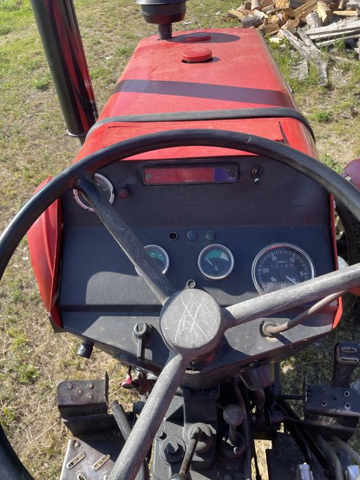 Ciagnik ursus 2812 z przyczepa