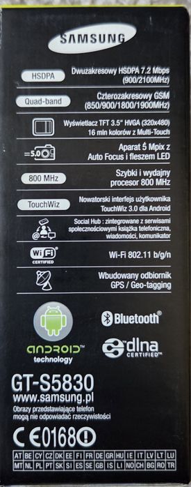 Samsung Galaxy Ace GT-S5830