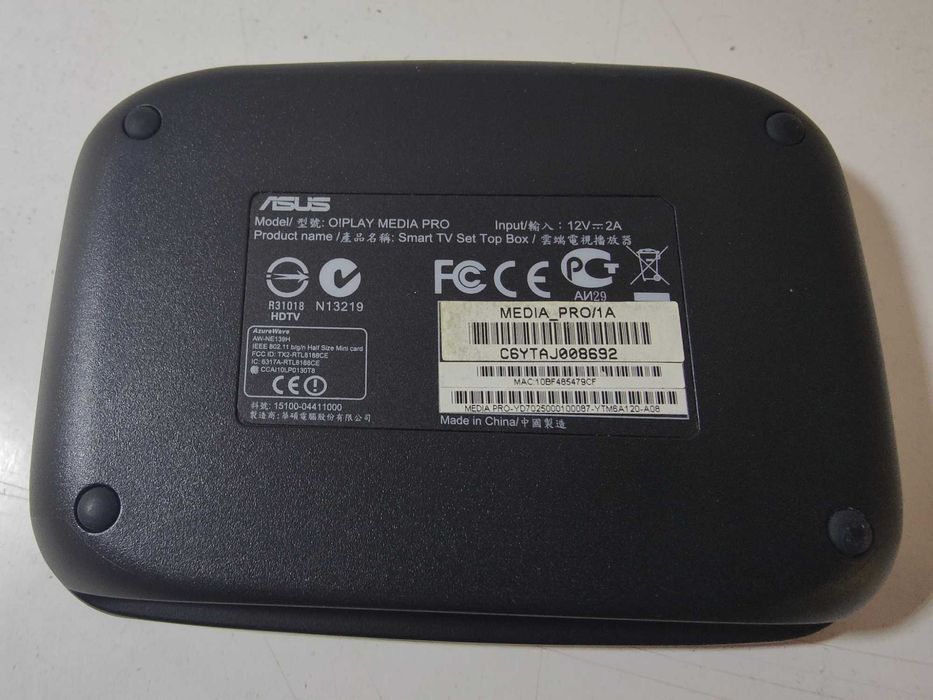 ASUS O!Play Mini Plus Media Player (Without Remote Control)64740404135169122