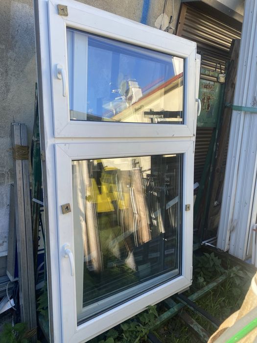 Okna PVC białe x 2