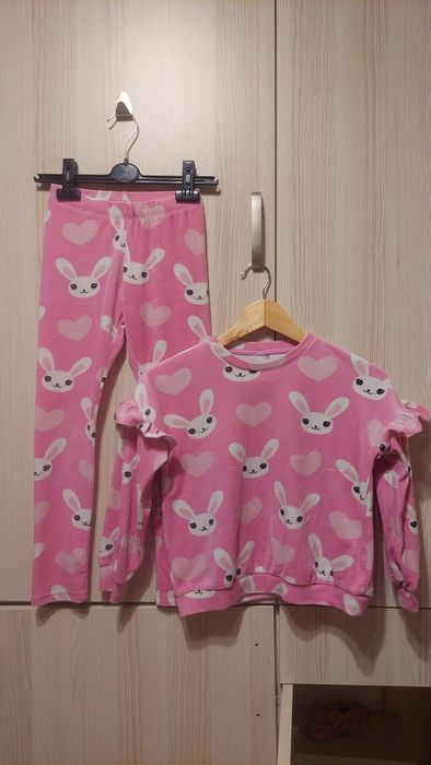 Komplet bluza legginsy spodnie Lindek 128 134