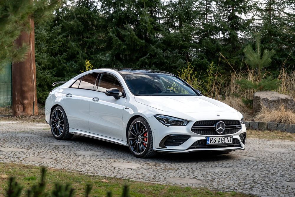 Mercedes-Benz CLA 35 AMG 306KM 4MATIC Salon PL Bezwypadkowy Cesja FV 23% BEZ ODSTĘPNEGO