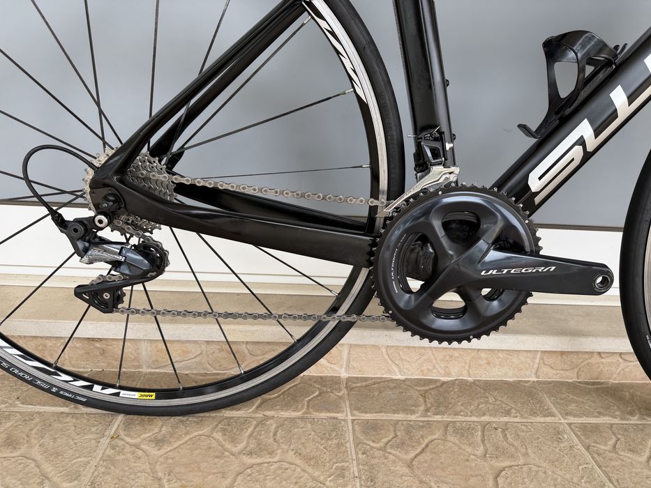 Bicicleta de estrada em carbono - XXS - Bem equipada