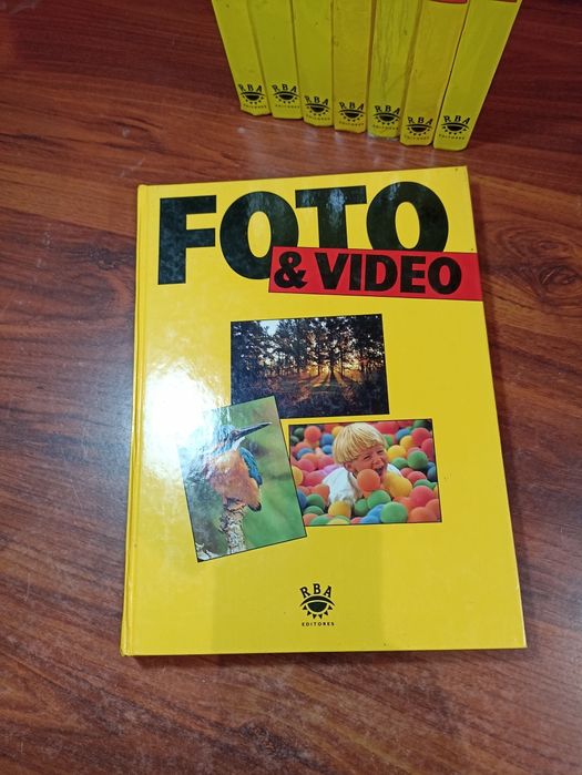Coleção livro fotografia e vídeos