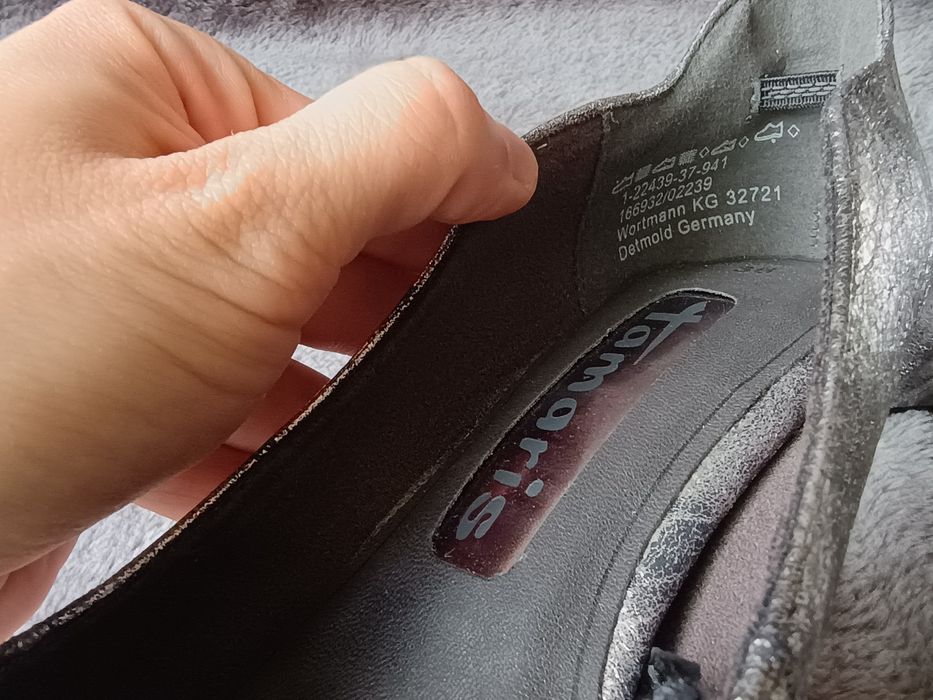 Czułenka na obcasie słupkowym Tamaris