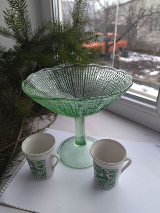 Посуда СССР Ваза Чашки Блюдца Часть столового набора