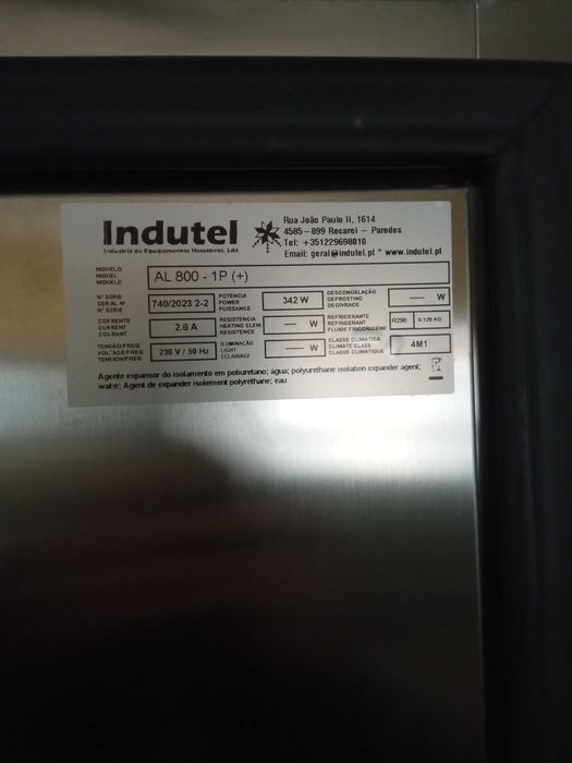 Arca frigorífica industrial