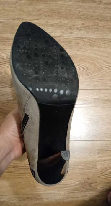 Ботильоны замшевые р.38