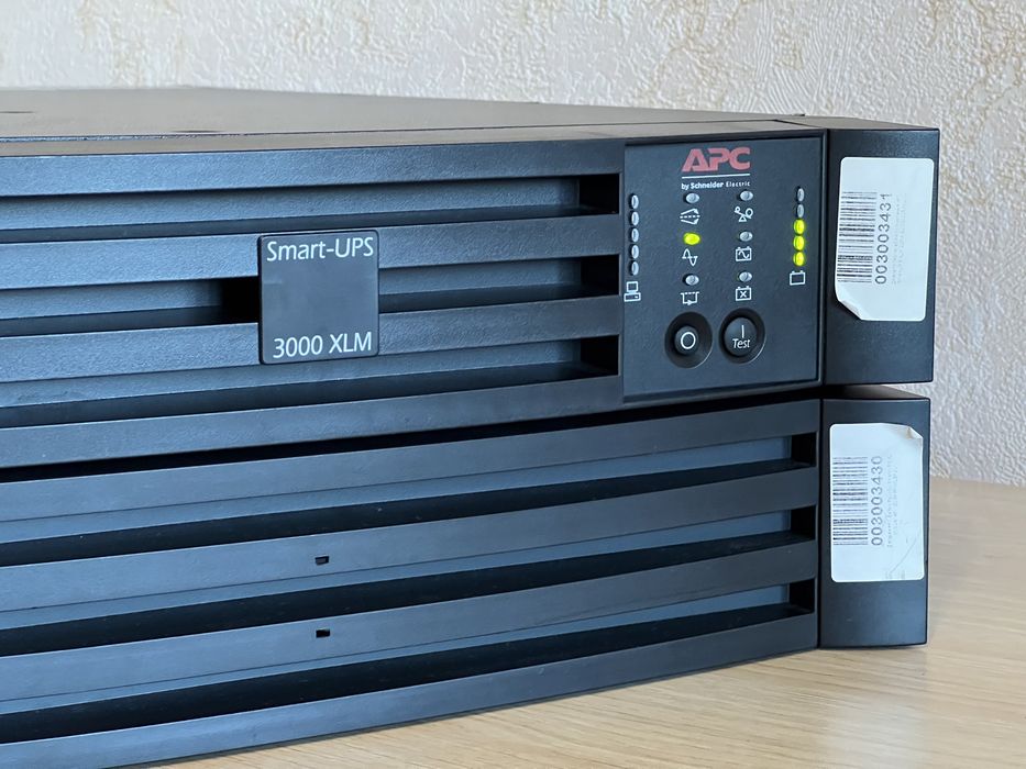 ИБП APC Smart UPS XL3000 / Серверный бесперебойник SUM3000RMXLI2U с доп блоком батарей