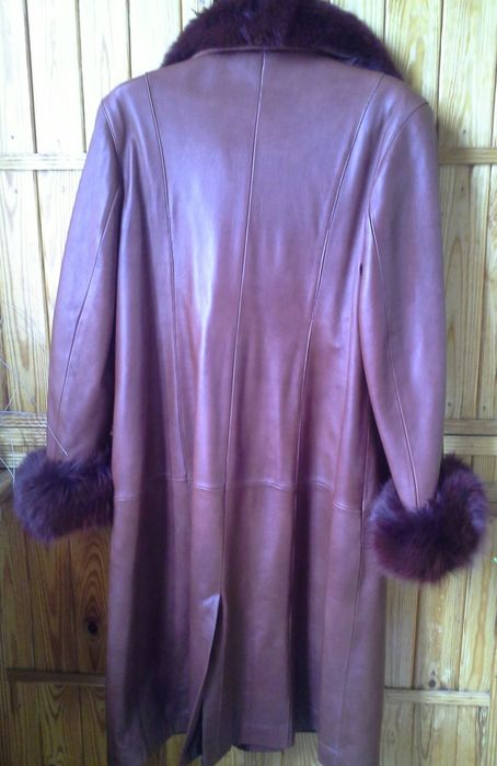 Кожаное пальто. Новое. 50-52