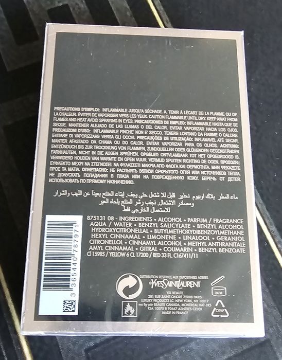 Yves Saint Laurent Black Opium Eau de Parfum 90 ml