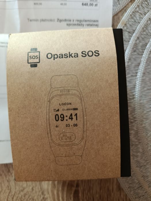 Nowa opaska SOS.