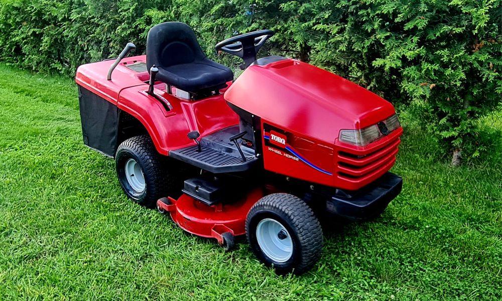 Traktorek kosiarka TORO 17 km pompa oleju kosz hydrostatic plug