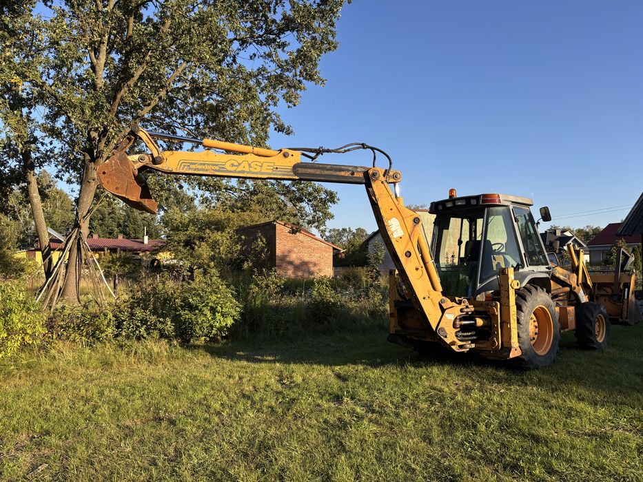 Koparko ladowarka case 580 sle