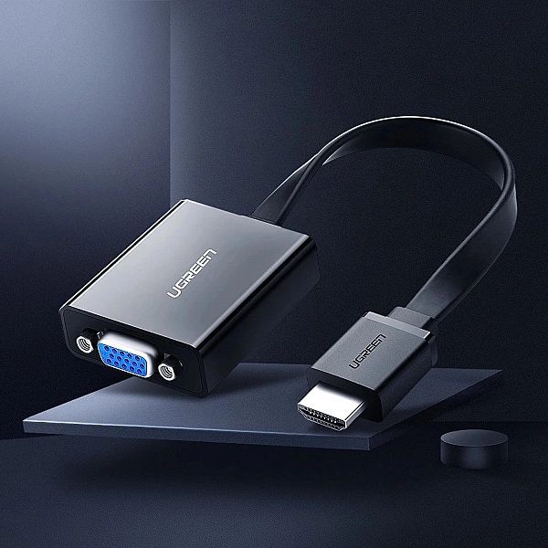 Ugreen adapter przejściówka Hdmi - Vga micro Usb / audio 3,5 mm mini j