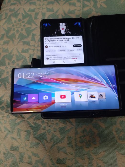 Smartphone lg duas telas. Exclusivo tela dois jogos e fotos. Etc