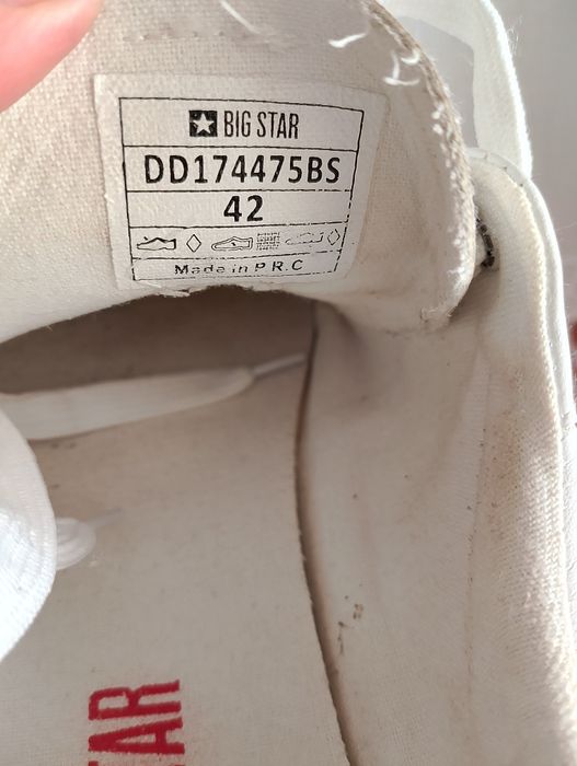 Buty sportowe męskie big Star original rozmiar 42 wkładka 27
