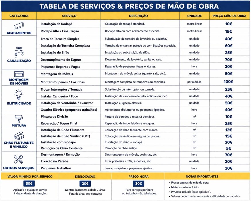 Faz tudo para ajudar.