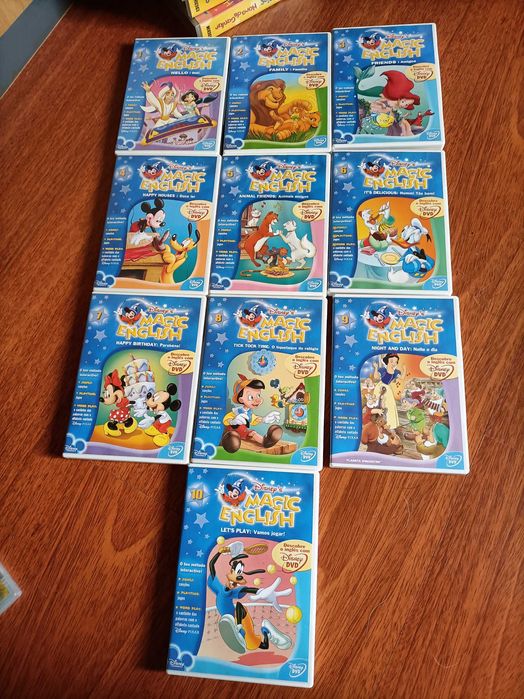 DVD'S para aprender inglês