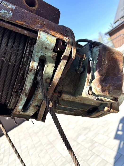 Elektrowciąg Balkancar 2 tony wciągarka Bułgarska suwnica wciągnik części