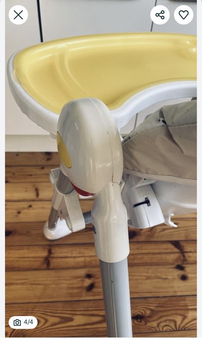 Krzeselko do karmienia Kinderkraft