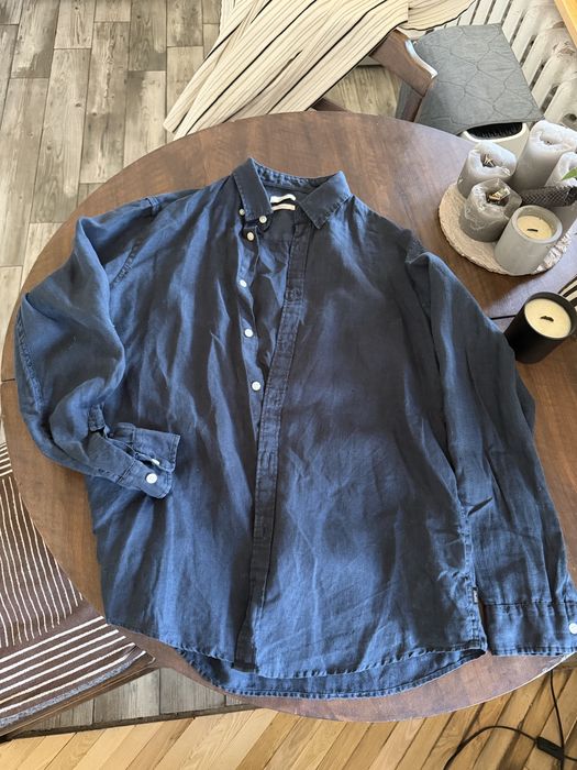 Чоловічі сорочкі лляні Esprit, розмір М