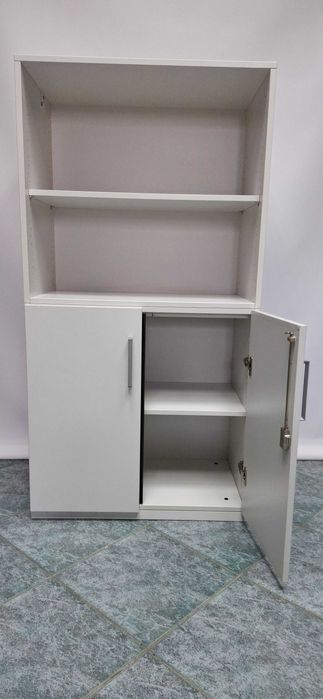 Szaforegał biurowy aktowy Steelcase 4 oh biały - duża ilość