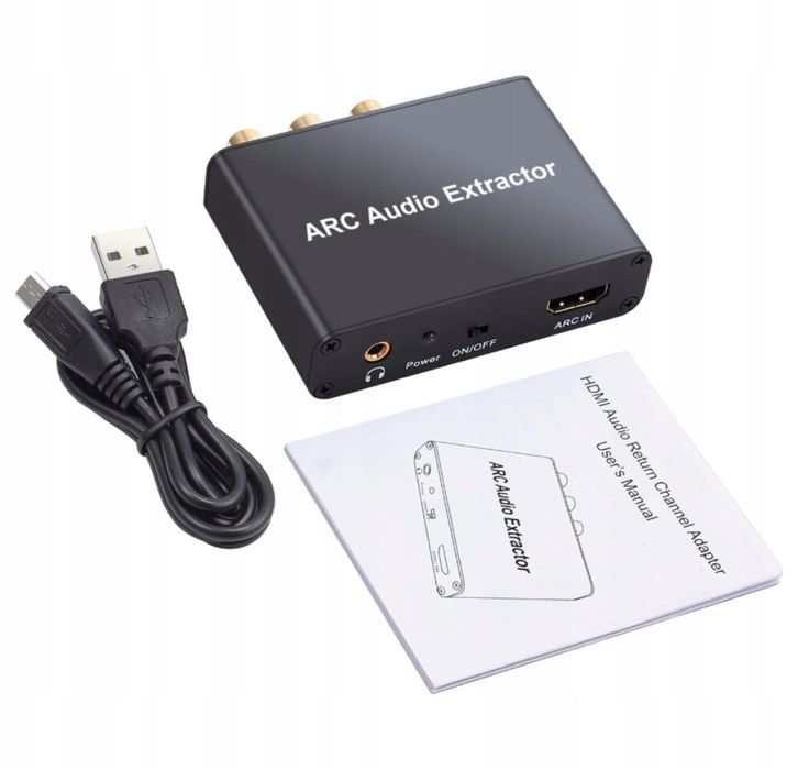 ekstraktor/konwerter audio eARC HDMI