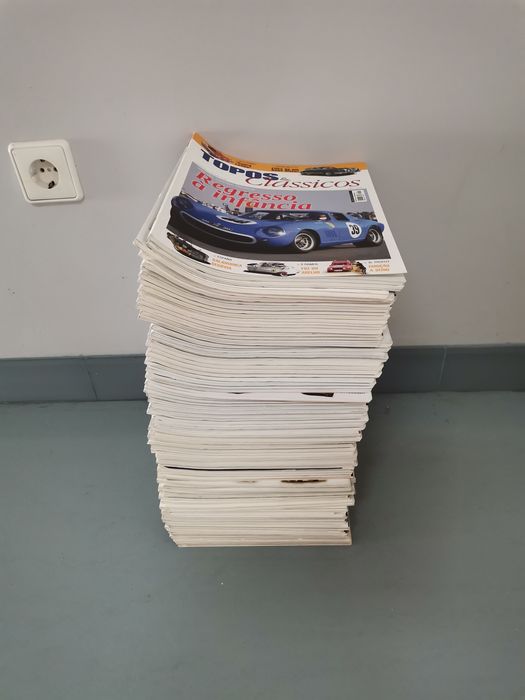 Revista automóveis Topos & Clássicos 2003 a 2010