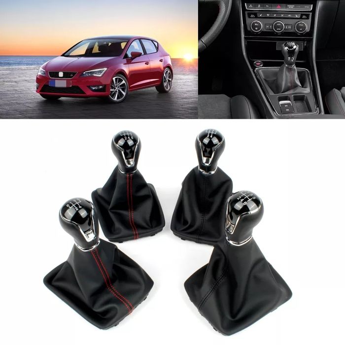Moca manete maçaneta de velocidades seat leon mk3 5F NOVA