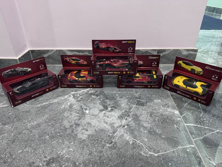 Kolekcja ferrari shell na sterowanie